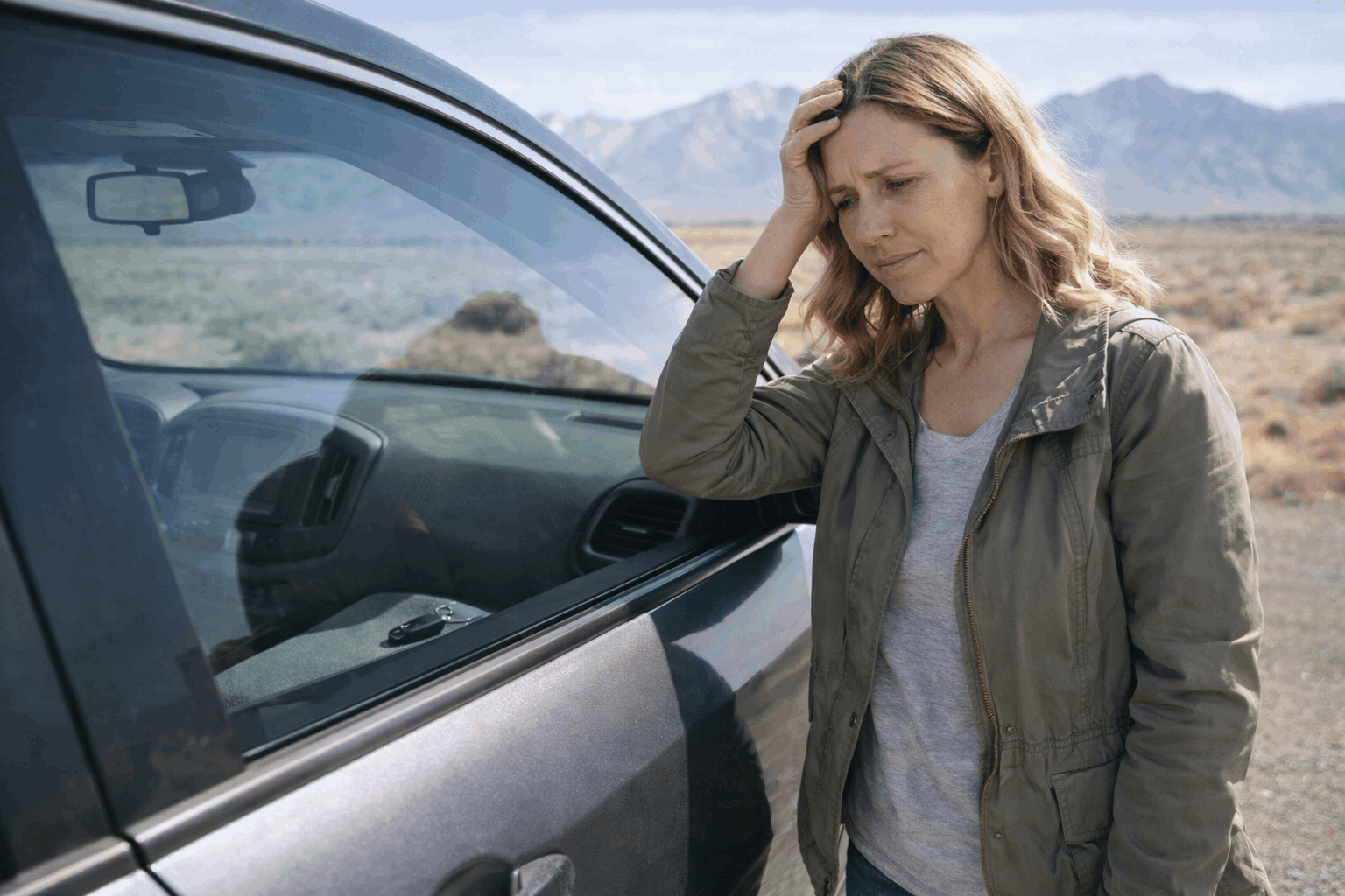 car lockout service in Carson City NV woman locked out of car